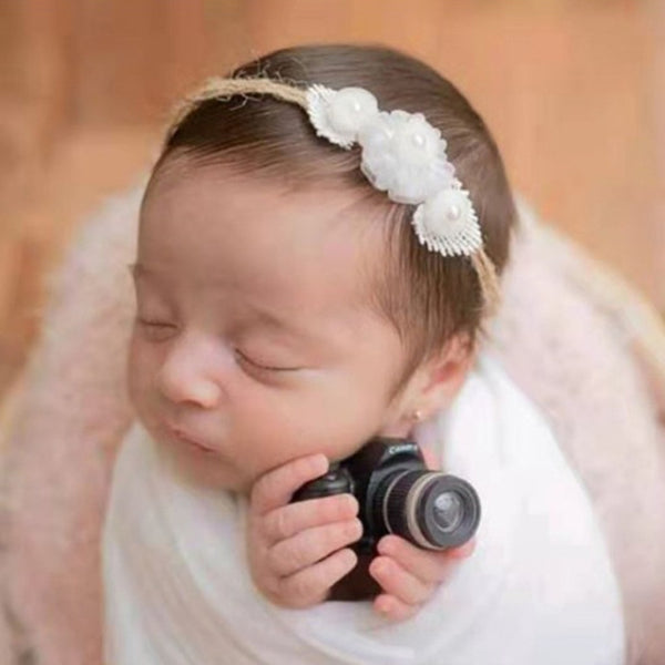 1/12 Dollhouse Mini Camera Model Newborn Photography Props Doll Baby