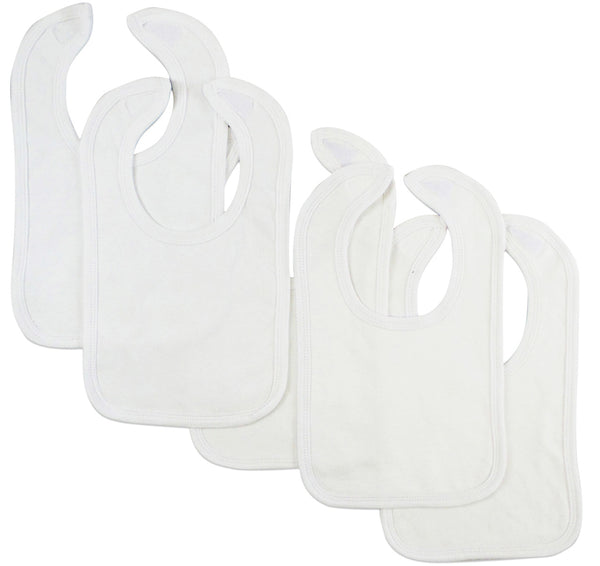 Grey Baby Bibs (Pack of 5)