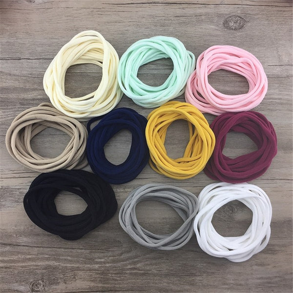 Hairband Kids Girls Headbands Headwear | 60pcs Nylon Headband Baby