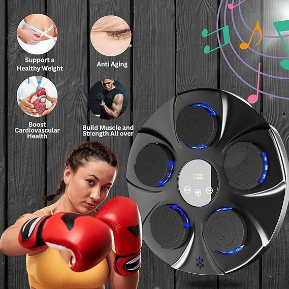 ZEAL'N LIFE Professional Music Boxing Machine - Bluetooth 2.0