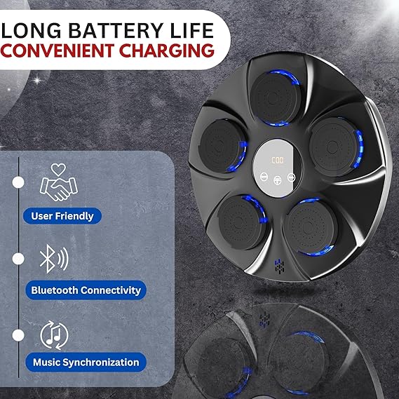 ZEAL'N LIFE Professional Music Boxing Machine - Bluetooth 2.0