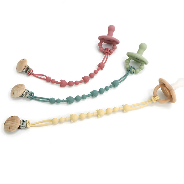 Soothing Pacifier Anti-chain Baby Stroller Teether Anti-loss Chain