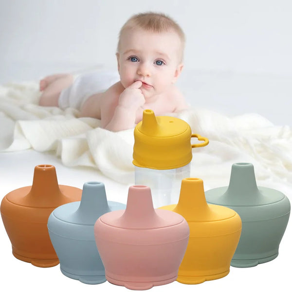 Silicon Baby Feeding Cups Fashion Baby Drinkware Sippy Cups For