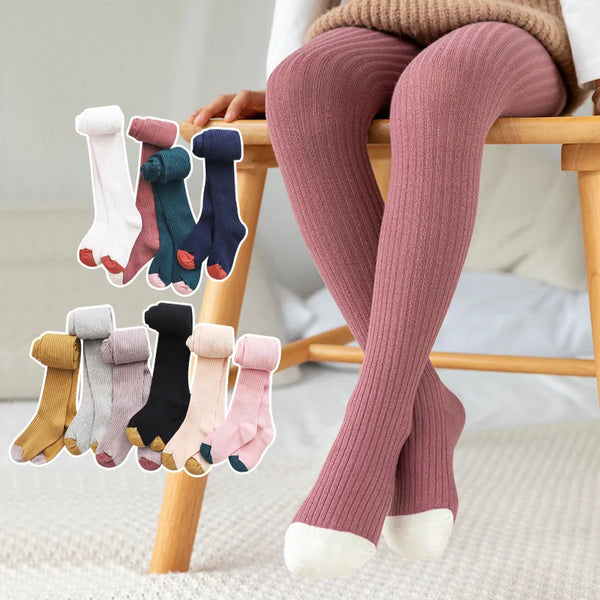 1 2 3 4 5 6 7 8years Girl Tights Baby Stockings Autumn Winter Warm