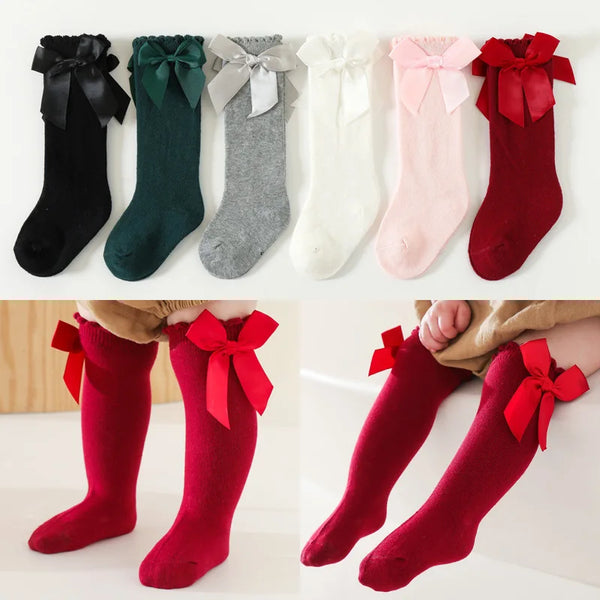 Baby Toddlers Socks Spring Summer Autumn Children Girls Knee High Long