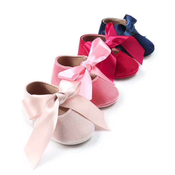 Meckior Baby Girl Shoes Princess Ballet Slippers Non-slip Flat