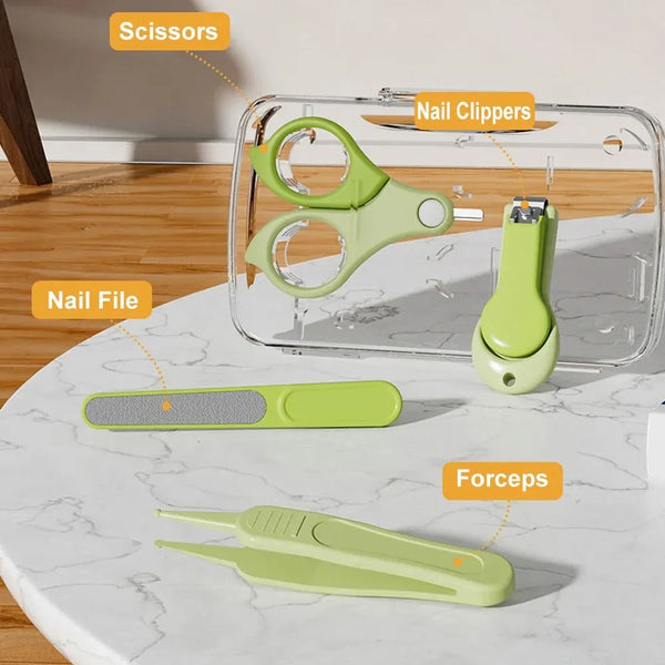 Baby Nail Clipper Set Travel Portable Baby Care Set Nail Clippers Nail