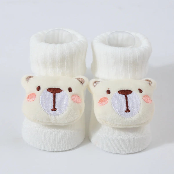 Baby Socks Spring and Autumn Soft Cotton Newborn Baby Socks in The