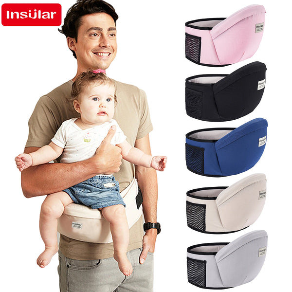 Baby Carrier Waist Stool Walkers Baby Sling Hold Waist Belt Backpack