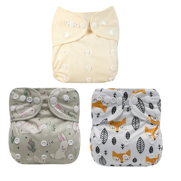 1Pc Baby Cloth Diaper Washable Reusable Cloth Diaper Ecological