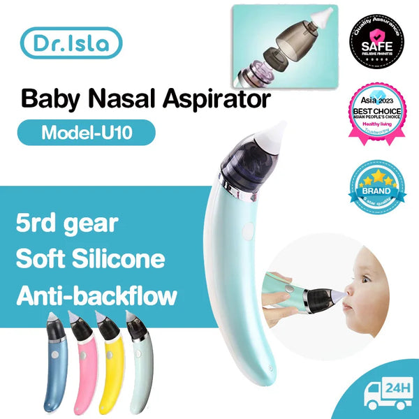 Dr.isla New Electric Baby Nasal Aspirator Electric Nose Cleaner