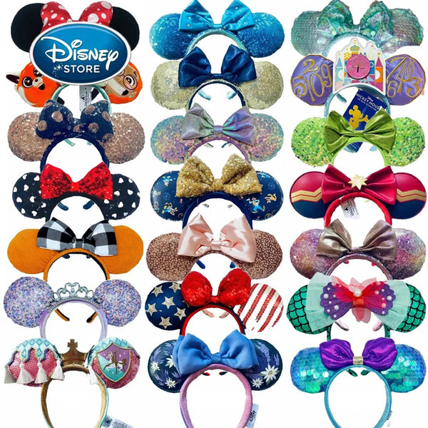 Disney Minnie Ear Headband For Women Disneyland Headband Mickey