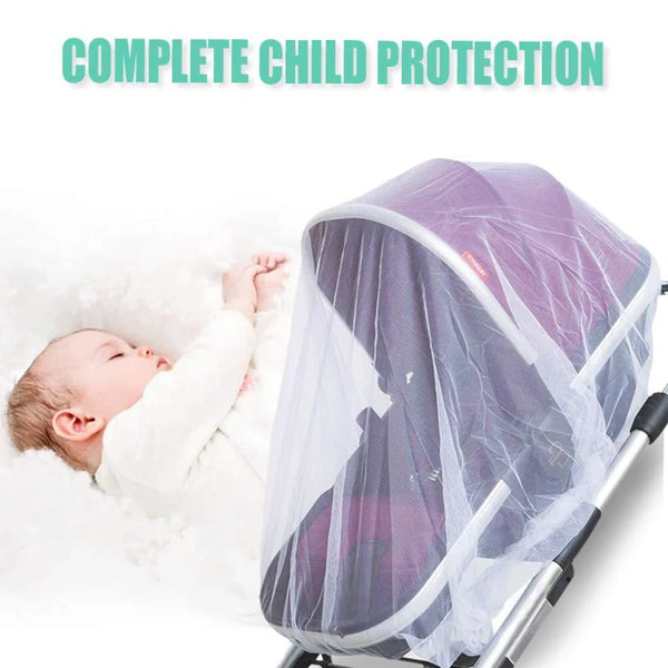 Baby Stroller Mosquito Net Children's Stroller Full Cover Spring and