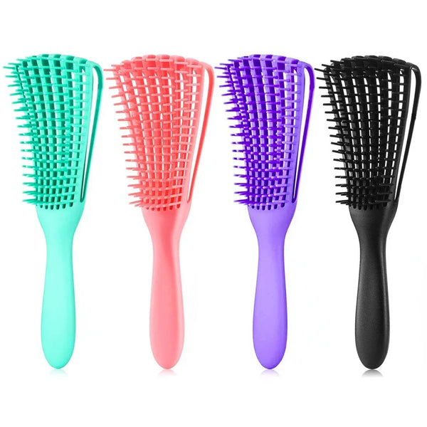 New Kids Detangling Hair Brush Detangle Octopus Curly Hair Shampoo