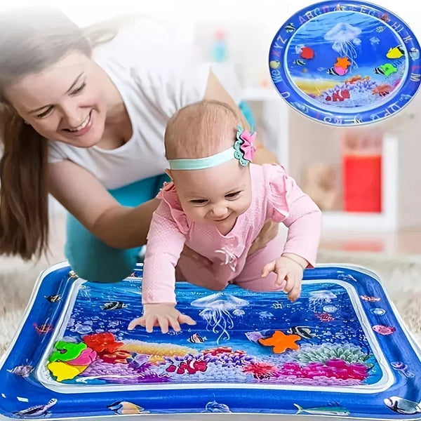 Infinno Inflatable Tummy Time Mat Premium Baby Play Mat Inflatable