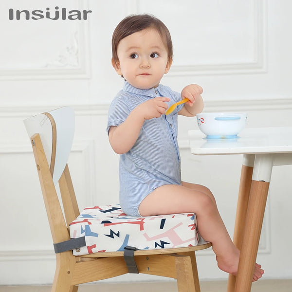 Children Kids Increased Booster Seat Cushion Pad Pillow Baby Dining