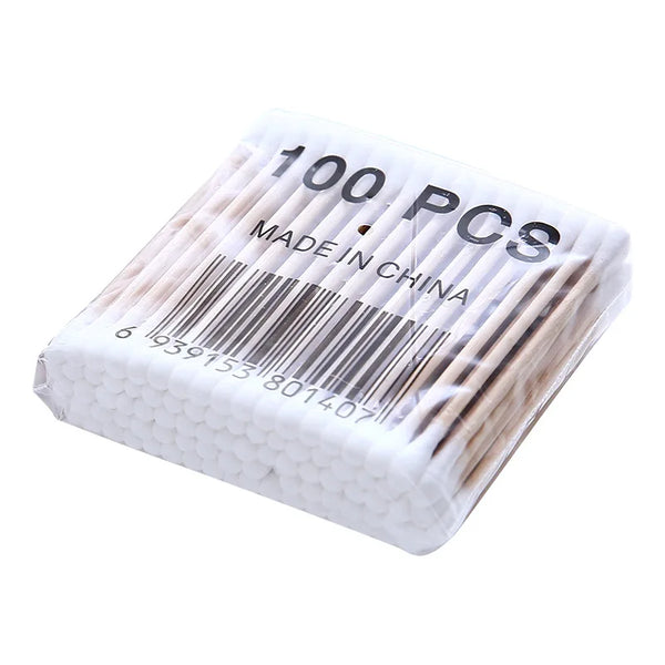 500Pcs Double Head Cotton Swab Makeup Cotton Buds Household Makeup