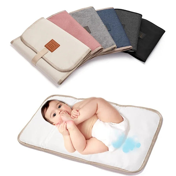 Toddler Changing Table Durable Oxford Baby Diaper Sheet Foldable Baby