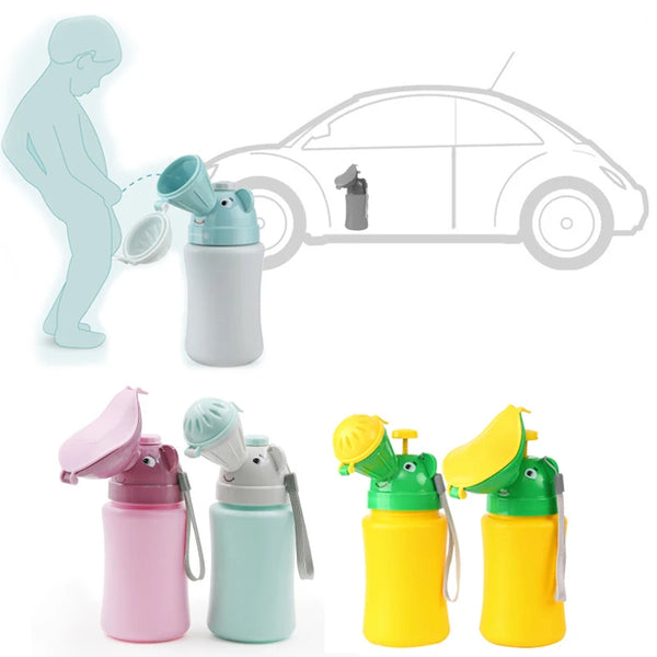 Emergency Portable Kids Urinal Outdoor Car Travel Shrinkable Toilet