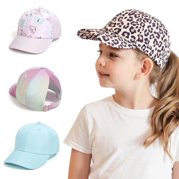 Mother Kids Baseball Caps for Girls Accessories Summer Child Girl Sun