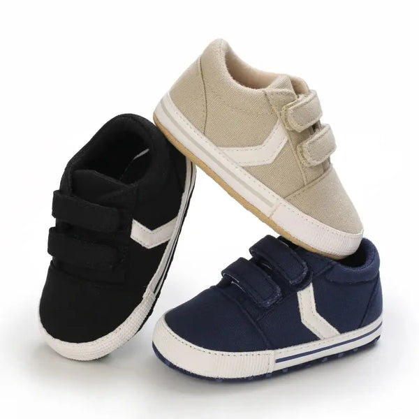 Baby Shoes Boys Canvas Casual Cotton Soft Sole Newborn Walker Toddler