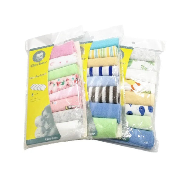 Foreign trade cross-border small square towel baby saliva towel small