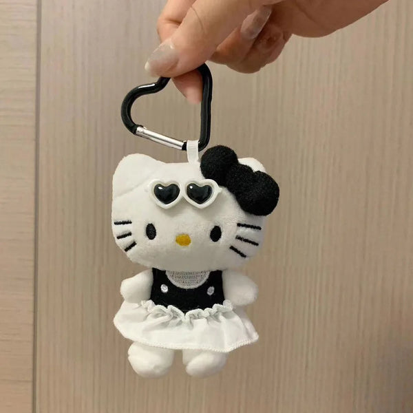 kawaii Sanrio Kawaii Hello Kitty Doll Keychain Cartoon Soft Fill Small