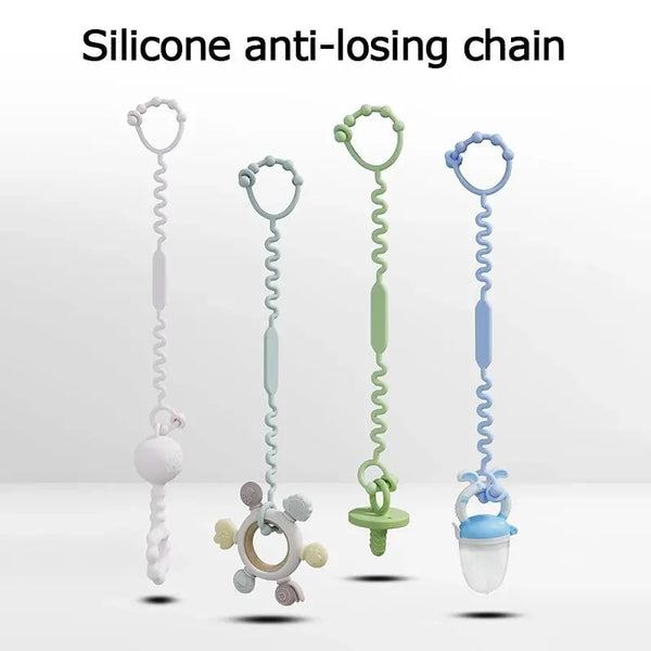 Baby Bottle Anti-Loss Chain Multi-Functional Silicone Anti-Rope Water