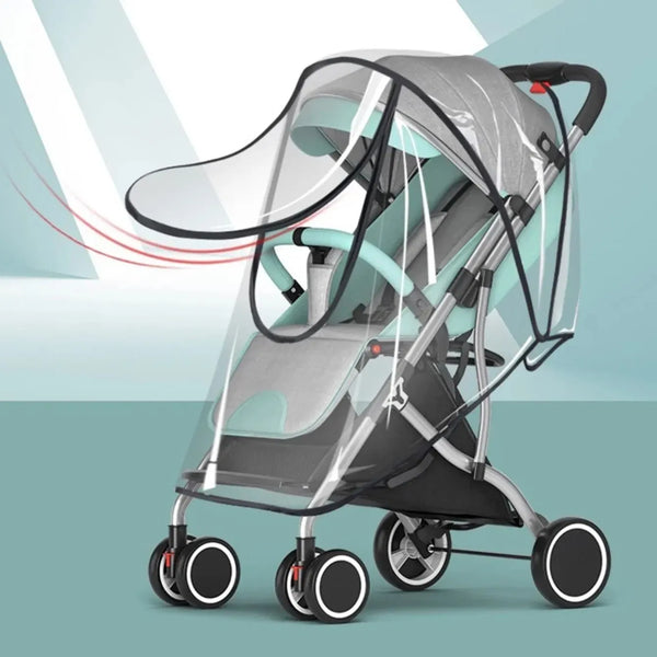 Universal Waterproof Rain Cover For Prams Pram Accessories Transparent