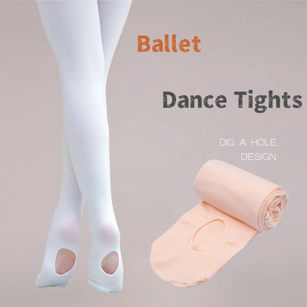 Princess Baby Girls Ballet Tights High Elasticity Dance Pantyhose With