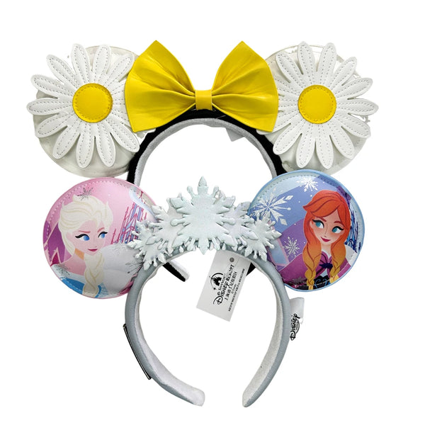 2024 Disney Frozen Minnie Mouse Ear Headband For Women Disneyland