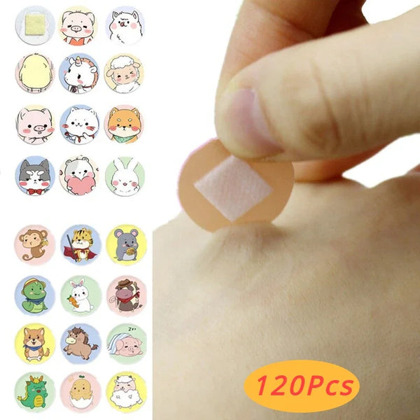 50/100/120pcs/Lot Cartoon Band Aid Hemostasis Adhesive Bandages Skin