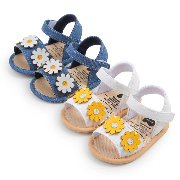 Meckior Summer Cool Baby Girl Sandals Fashion Newborn Sandal Idyllic