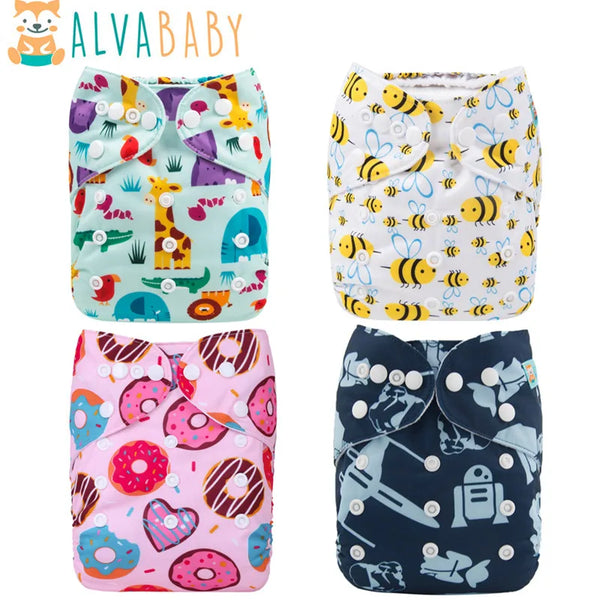 U Pick ALVABABY Cloth Diapers Baby Eco-friendly Modern Cloth Nappy for