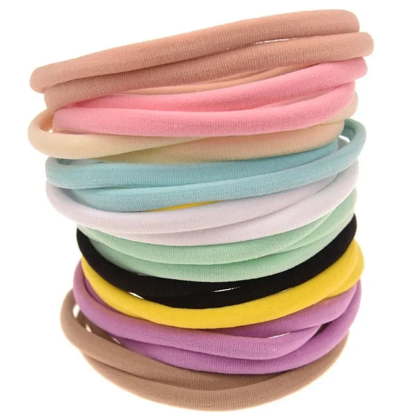 10pcs/lot Nylon Headband Baby Girl Accessories For Children's Hair