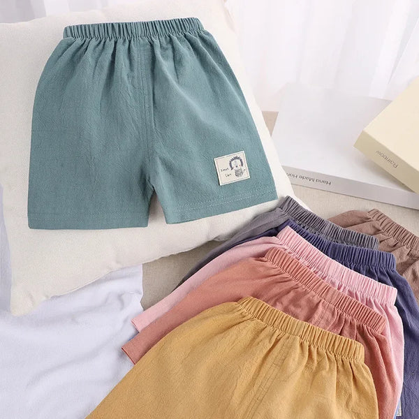 Girl Boy Summer Shorts Multicolor Fashion Comfortable Breathable