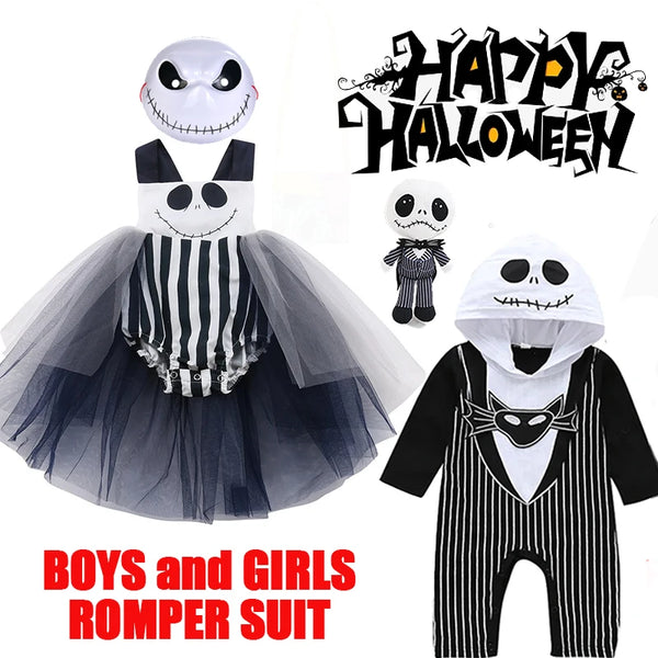 Halloween Baby Boys Girls Romper Clothes 2024 Newborn Infant Baby