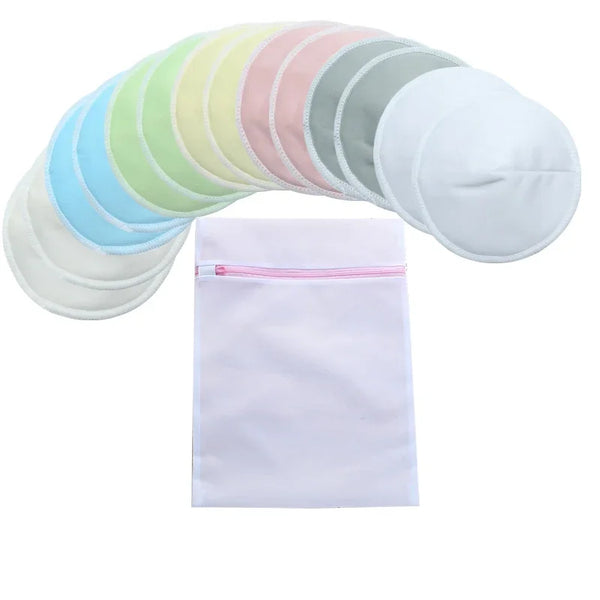 4 Pairs High Quality Reusable Nursing Pads Pregnant Women Skin