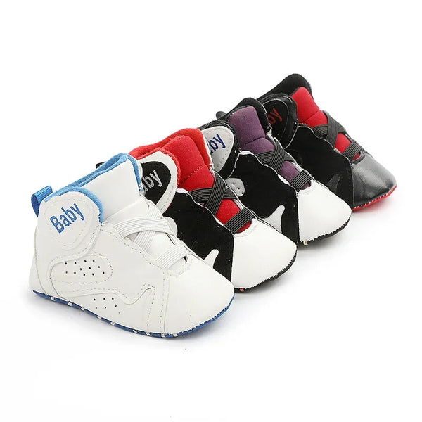 Meckior 2024 New Baby Boys Girls Sneakers Soft Bottom Non-slip Baby