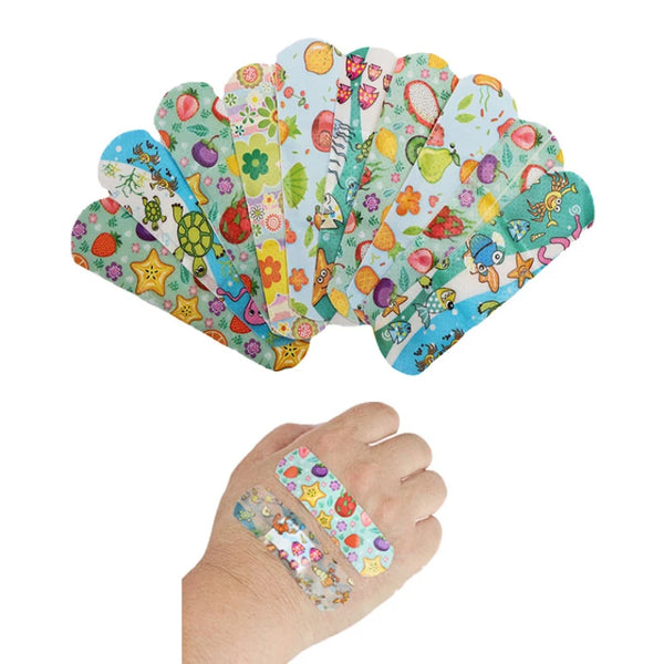 Cartoon Animal Pattern Waterproof Hemostasis Kids Band Aid Stickers