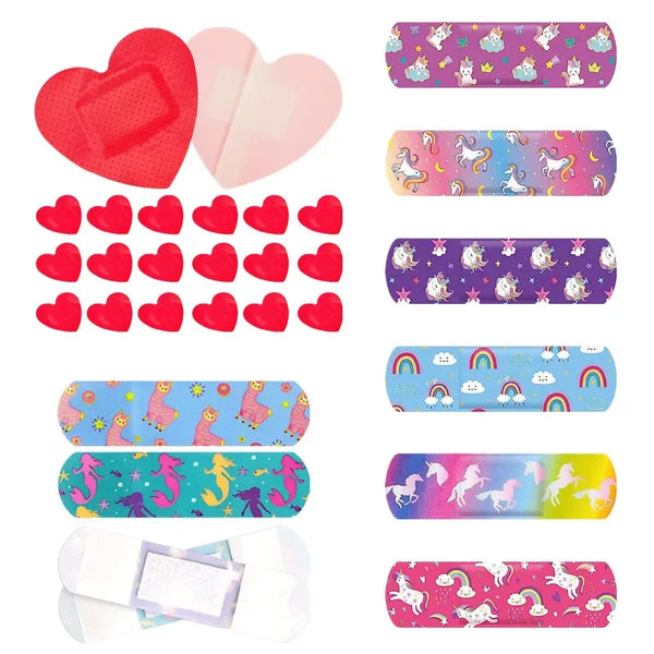 Cartoon Band Aid for Kids Adults Wound Dressing Plasters Tape for