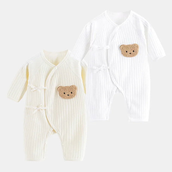 Boys Girls One Piece Outfit  100% Cotton Newborn Baby Long Sleeve