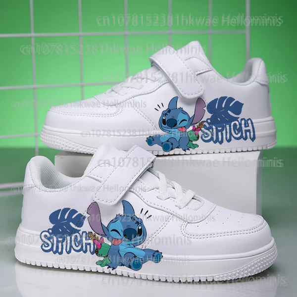 Stitch girls boys shoes sneakers for children Student Casual