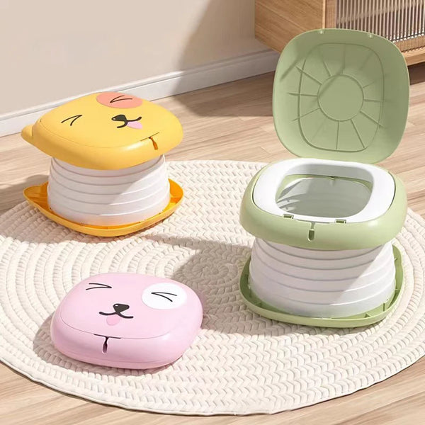 Children's Folding Toilet Baby Travel Toilet Portable Children's Potty