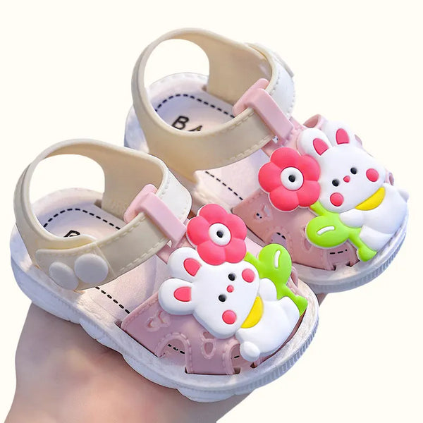 Summer Baby Shoes Sandals for Girls Boy Cartoon rabbit Baby Girl Shoes