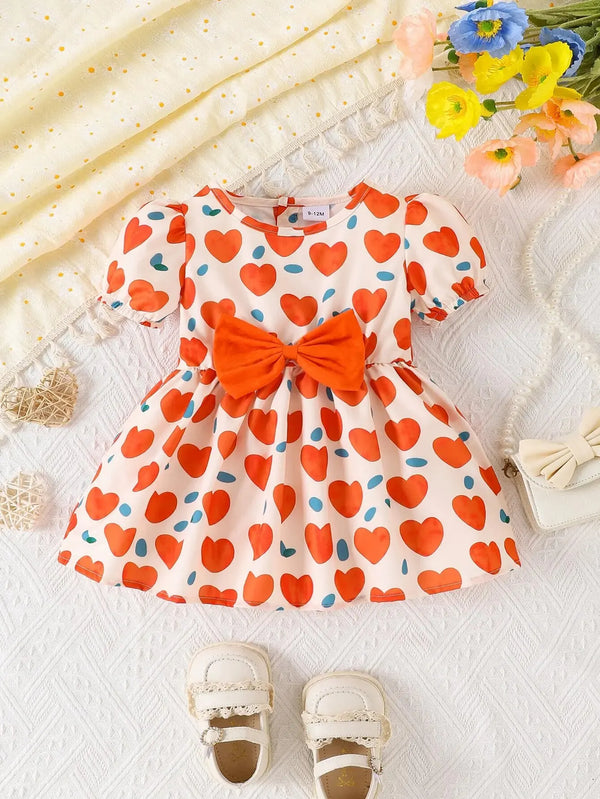 Summer Baby Cute New Sweet Casual Comfortable Breathable Short Sleeve