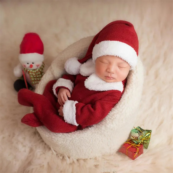 Newborn Baby Photography Props  Posing Mini Sofa White Round Sofa