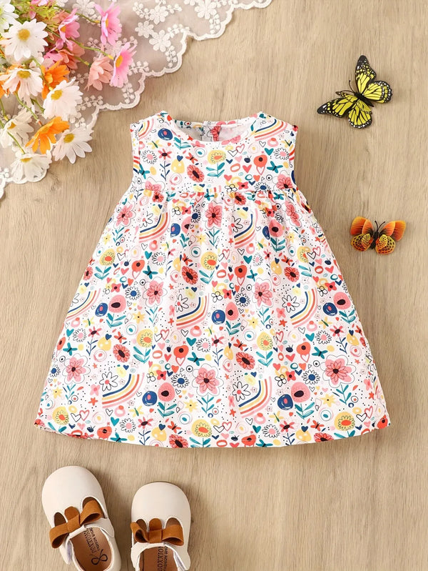 Baby Girl Spring and Summer Cute Casual Breathable Newborn Baby Skin