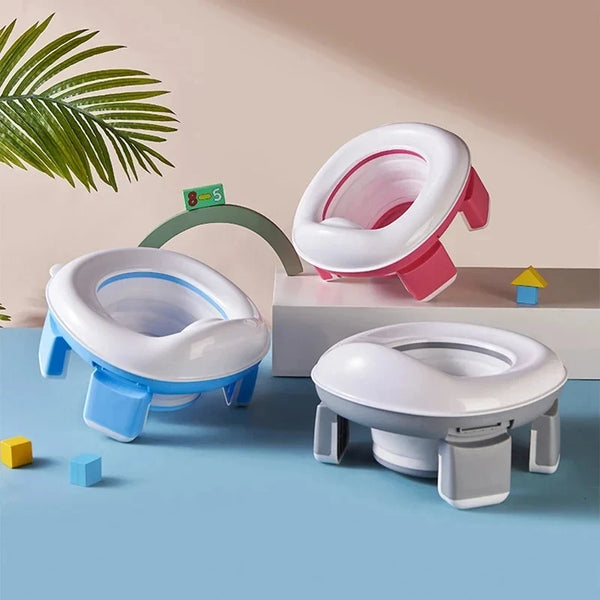 3 in 1 Baby Travel Potty Folding Children's Potty Baby's Mobile Toilet