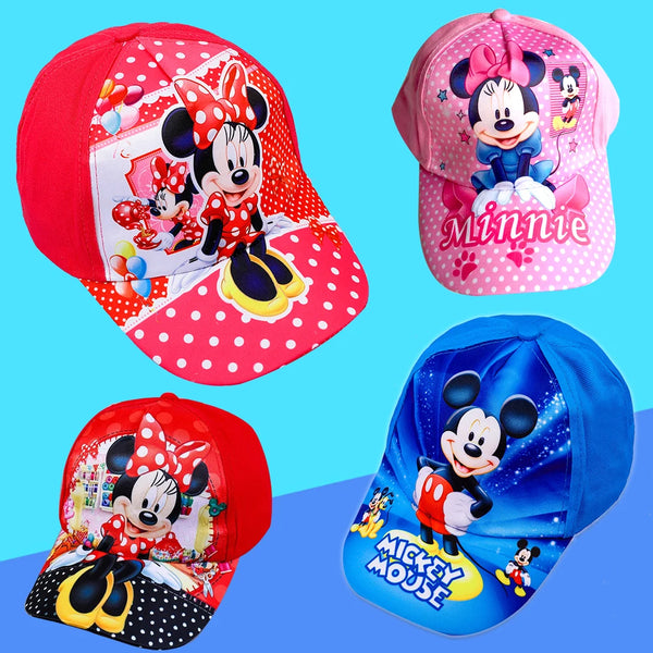 1PCS New Spring Autumn Children Mickey Minnie Cartoon Baseball Cap